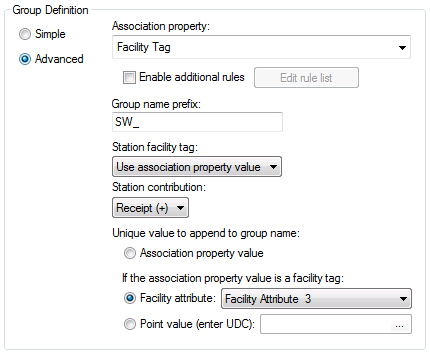 Group Definition - Advanced